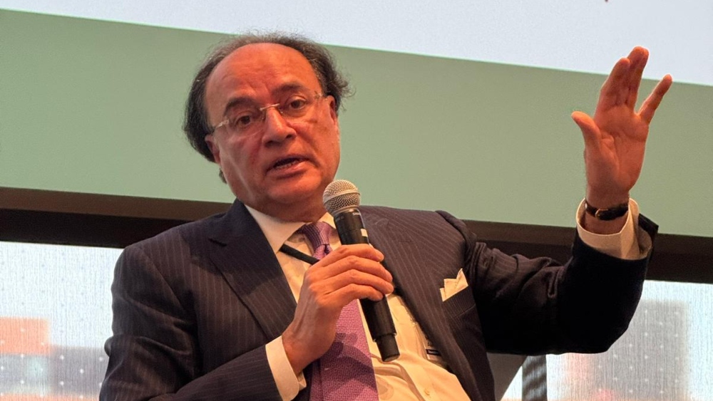 Finance Minister Aurangzeb highlights population, climate as key future challenges